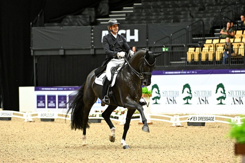 Helgstrand en compétition internationale de dressage